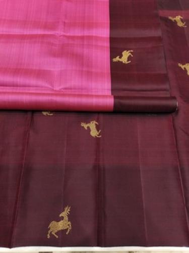 SAREES KPM SILK WITH BLOUSE